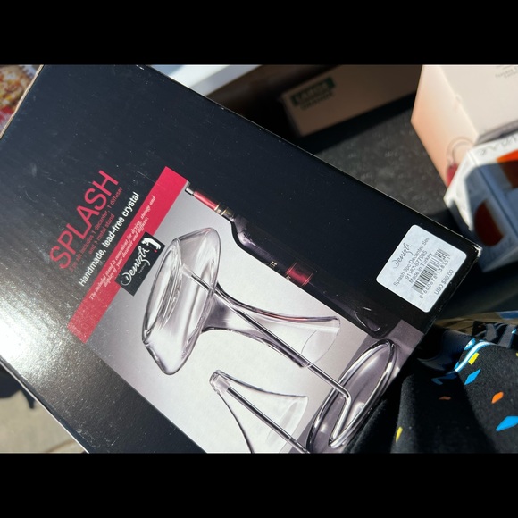 Denizli Splash 3 piece decanter set Made in turkey - Picture 2 of 2